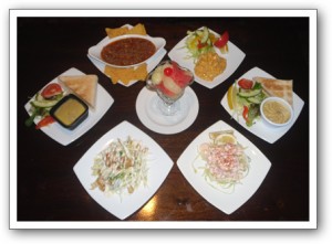 Starters Menu